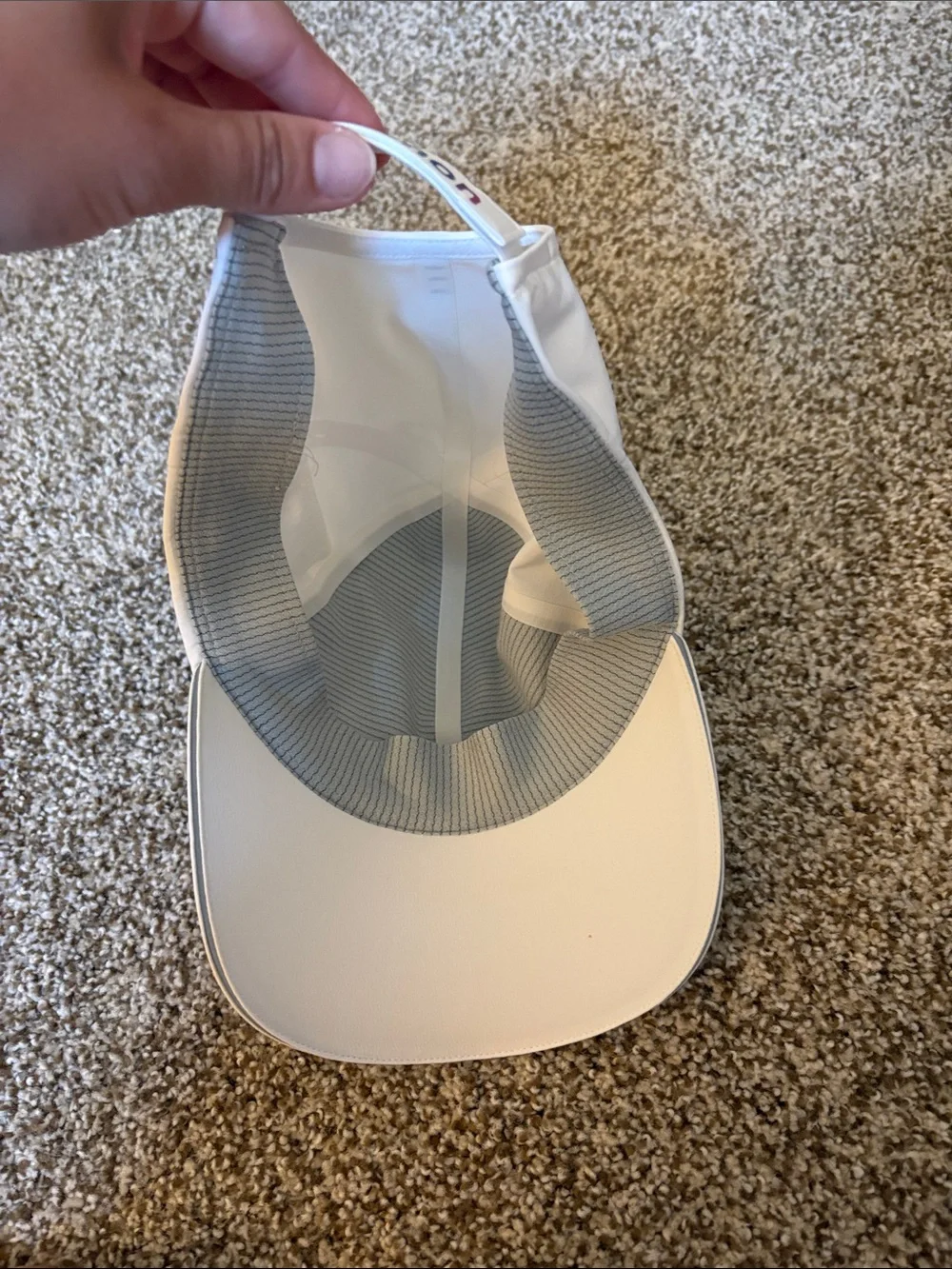 Lululemon Mens White Hat